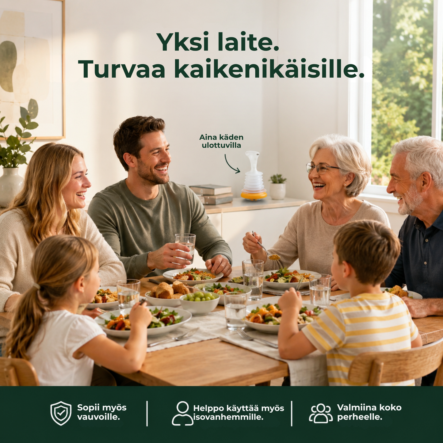 HengitysTurva™ | Hjälpmedel vid kvävning