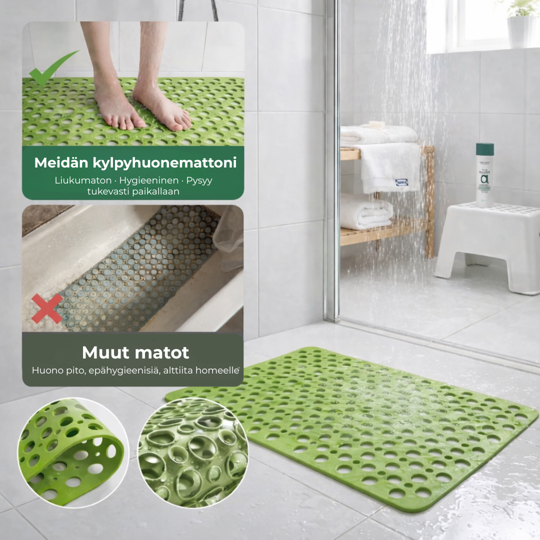 AquaGrip™ | Premium liukumaton suihkumatto