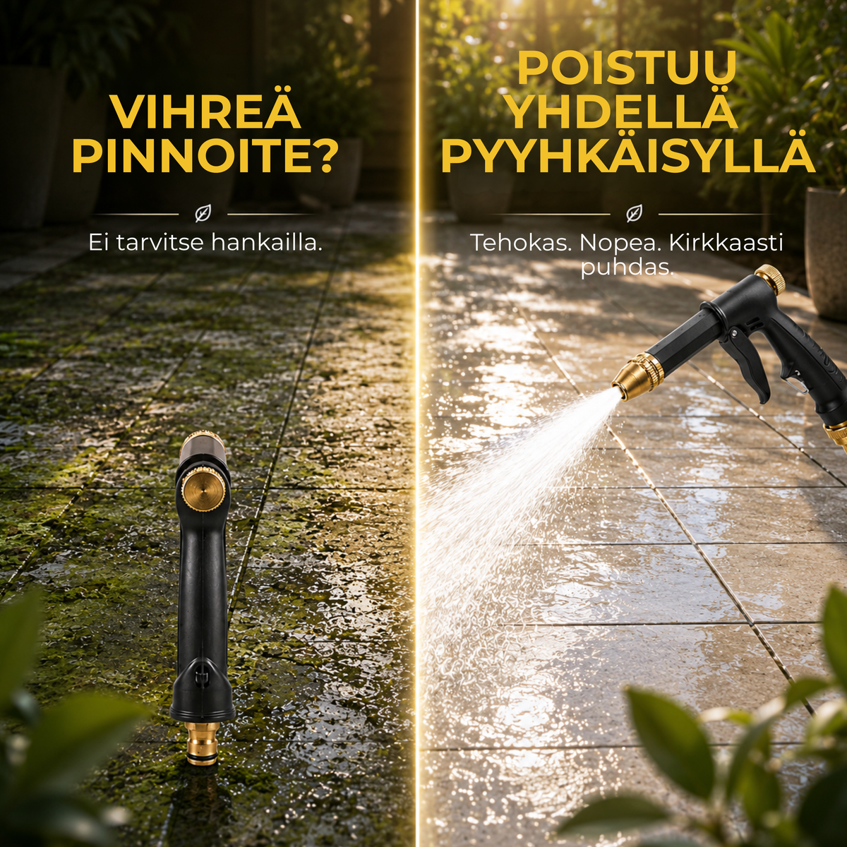 HoseJet™ | Muuta letkusi tehokkaammaksi puhdistustyökaluksi