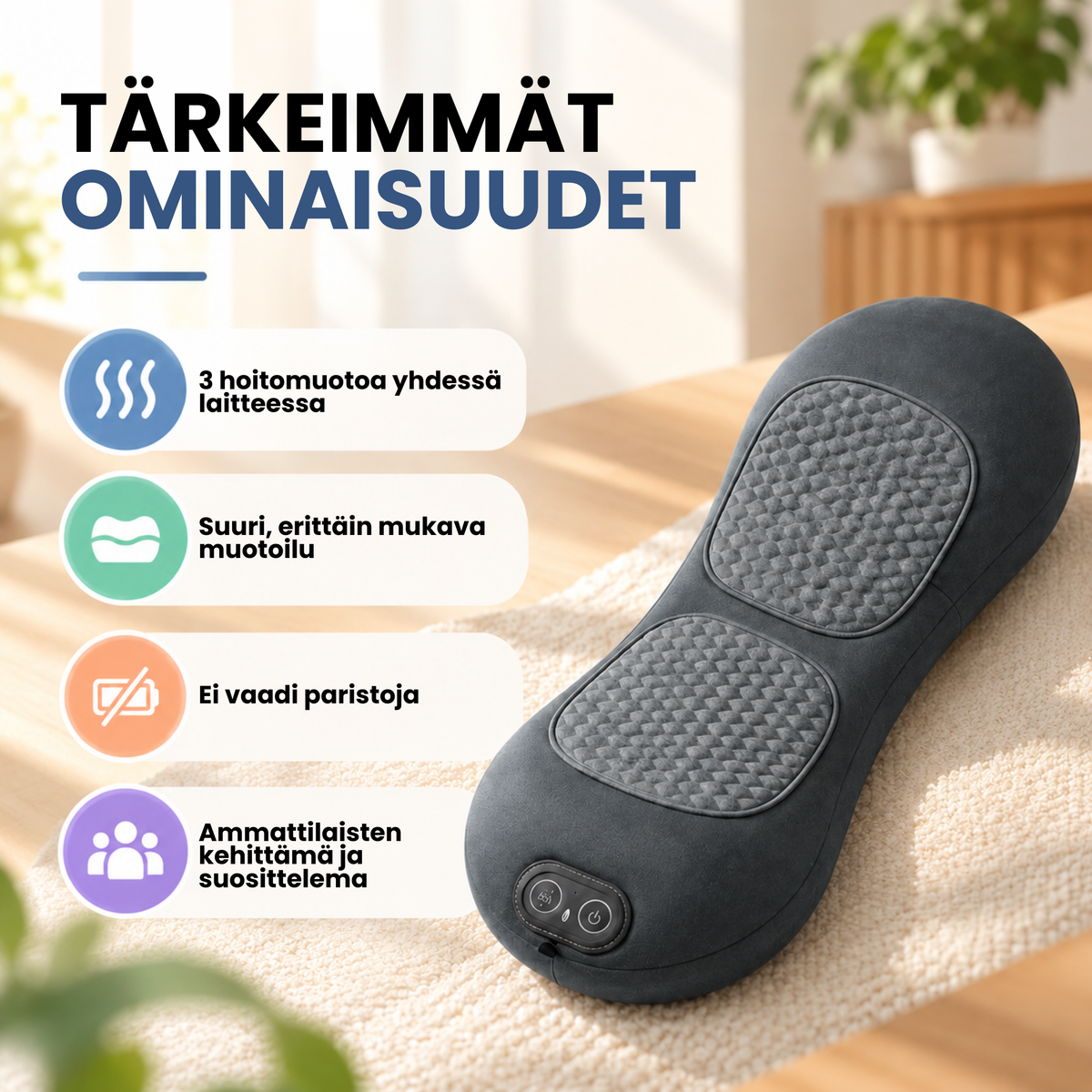 SelkäVirta | Rentoutusta kirealle niskalle suoraan kotisohvaltasi