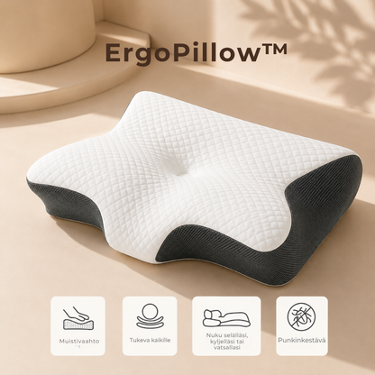 ErgoPillow™ | Anna niskallesi tuki, jota se on kaivannut joka yö