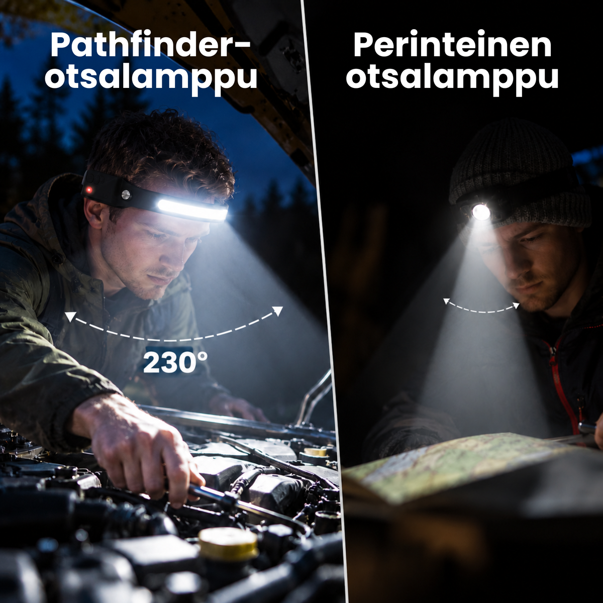 Pathfinder | Kädet vapaaksi, valoa sinne missä tarvitset