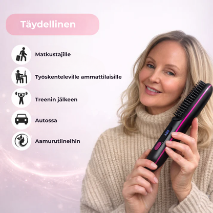 HeatBrush™ | Tyylittele helposti lyhyet hiukset