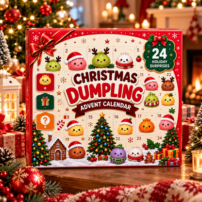 DumplingJoulu™ | Uusi squishy joka päivä jouluun asti