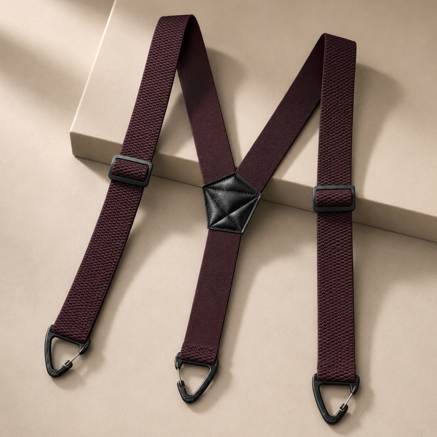 GripSuspenders™ | Justerbare seler med krokfester som holder buksene på plass hele dagenön ja vapaa-aikaan