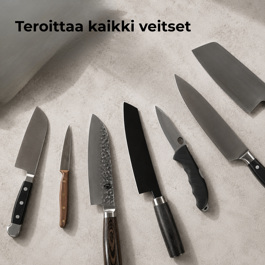 EdgeMaster™ | Terävät veitset sekunneissa