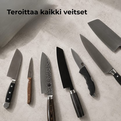 EdgeMaster™ | Terävät veitset sekunneissa