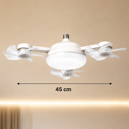 AirCrown™ | LED, E27-kanta ja tyylikäs kattovalaisinmuotoilu
