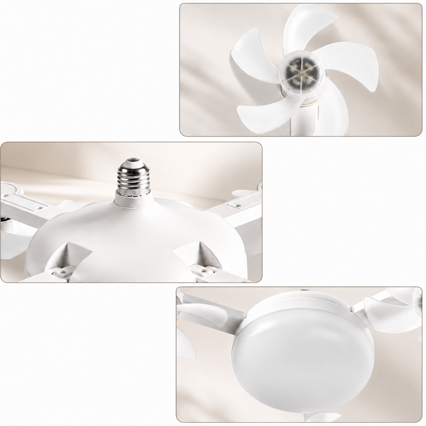 AirCrown™ | LED, E27-kanta ja tyylikäs kattovalaisinmuotoilu