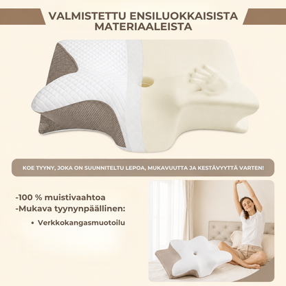 ErgoPillow™ | Anna niskallesi tuki, jota se on kaivannut joka yö