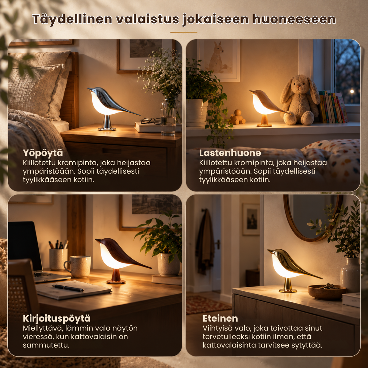 ValoViserrys | Pehmeää valoa juuri sinne missä tarvitset sitä