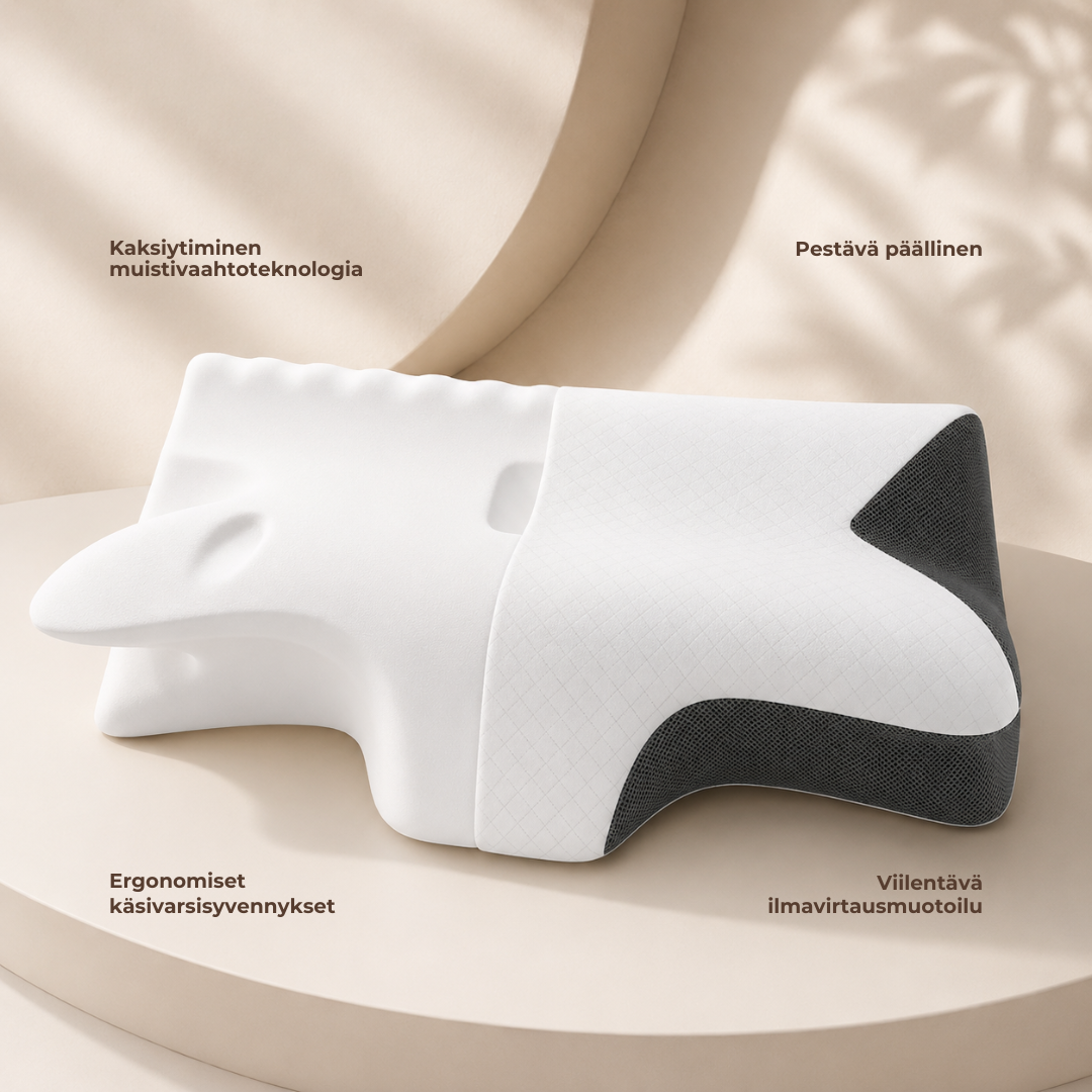 ErgoPillow™ | Anna niskallesi tuki, jota se on kaivannut joka yö