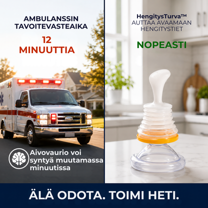 HengitysTurva™ | Hjälpmedel vid kvävning