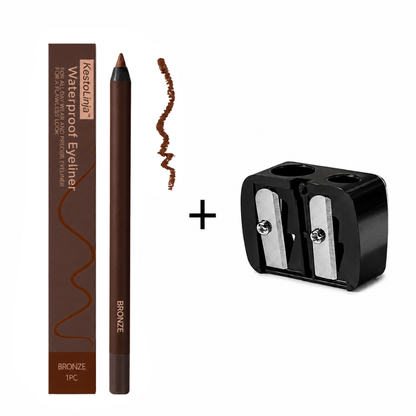 KestoLinja™ | Lopeta eyelinerin korjailu. Levitä kerran. Näyttää hyvältä koko päivän.