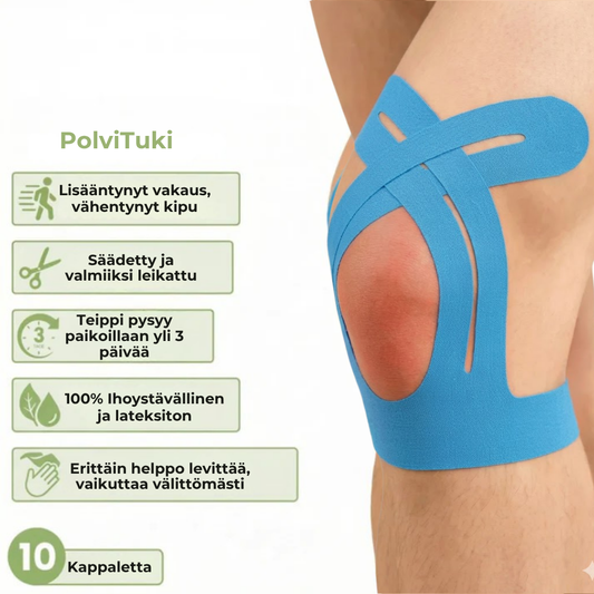 PolviTuki | Vakaa tuki ja vapaa liikkuvuus