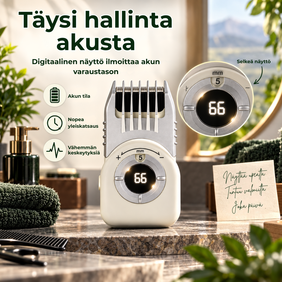 ItseLeikkuri™ | Siisti hiukset kotona ilman turhaa säätöä