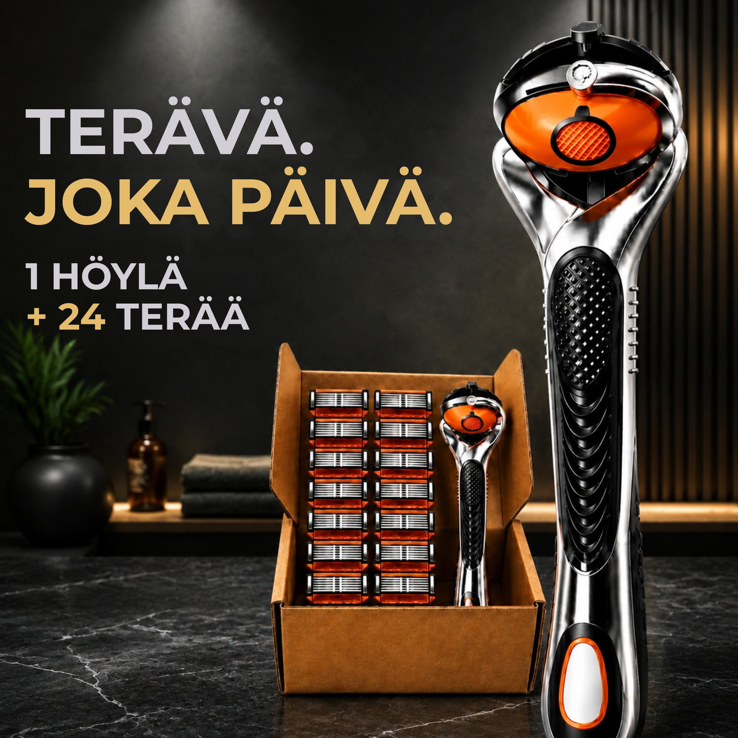 BladeCraft™ | 24 ajopäätä + ilmainen höylä