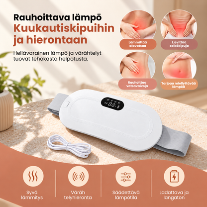 LämpöSyke | Helpotusta kuukautispaiviin lampoa juuri silloin kun tarvitset