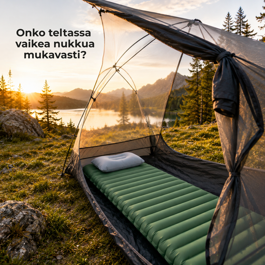 TrailRest™ | Retkeilymukavuutta kuin oikeassa sängyssä