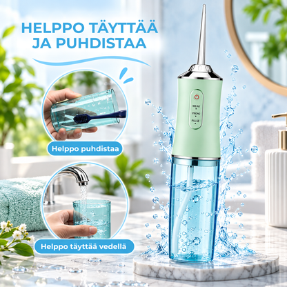 AquaFloss™ | Tehokkaampi puhdistus hampaiden väleihin