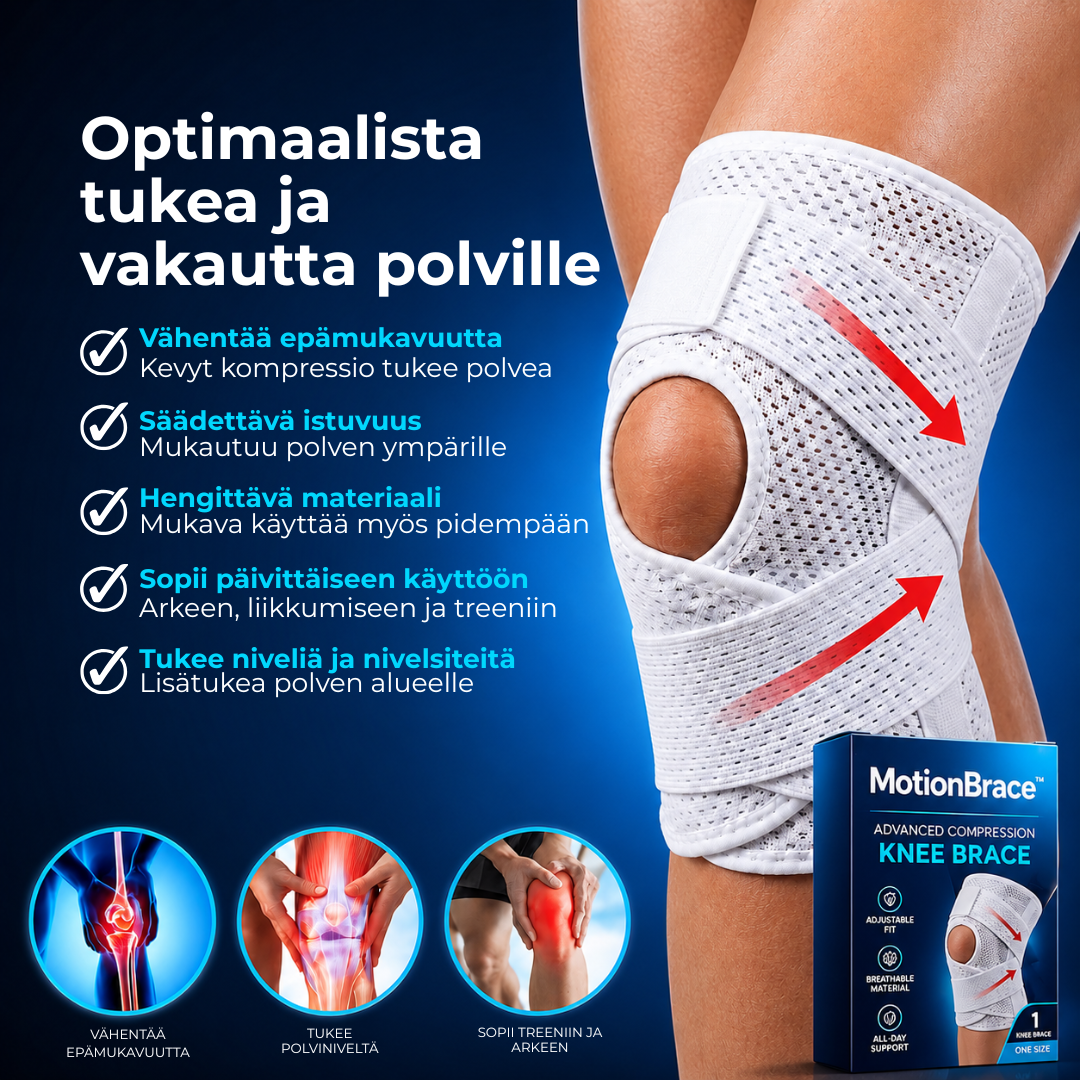 MotionBrace™ | Säädettävä polvituki