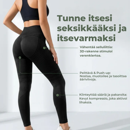 SculptWear™ | Leggingsit, jotka työskentelevät aktiivisesti selluliittia vastaan