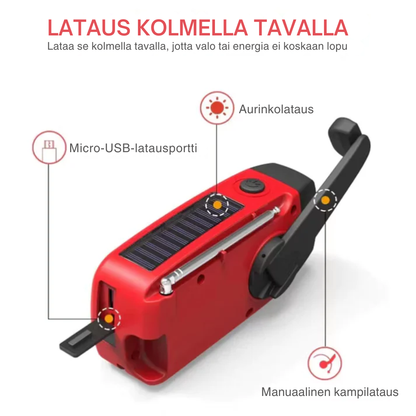 Hätäradio™ | Turvaa silloin kun kaikki muu hiljenee