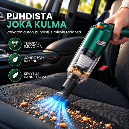 PölyPois™ | Puhdas auto ilman turhaa vaivaa