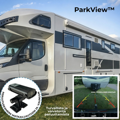 ParkView™ | Stressitön ja turvallinen pysäköinti ilman arvailua.