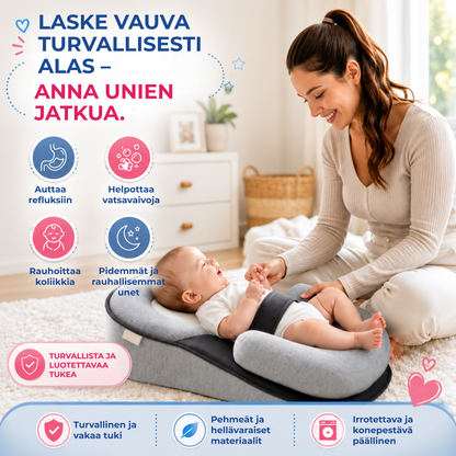 VauvaTuki™ | Mukavaa tukea ruokailun jälkeen