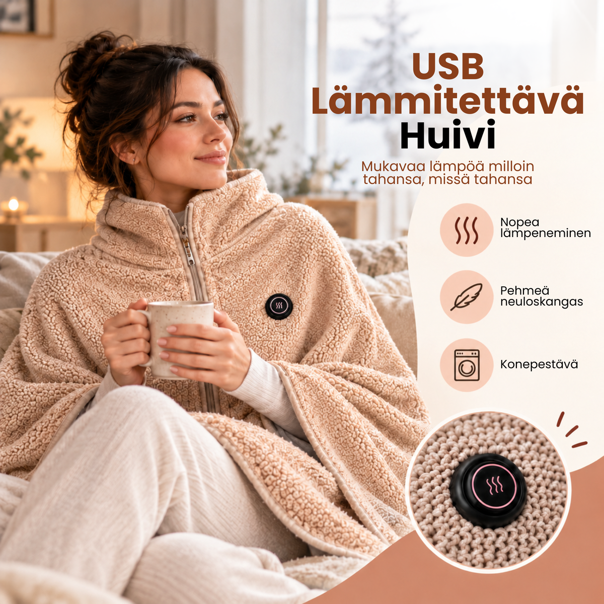 Syliö | Pysy lämpimänä ja nauti mukavuudesta kotona myös kylminä päivinä
