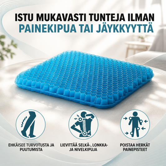 PressureRelief™ Geeli Istuintyyny