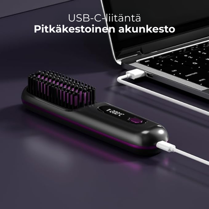 HeatBrush™ | Tyylittele helposti lyhyet hiukset