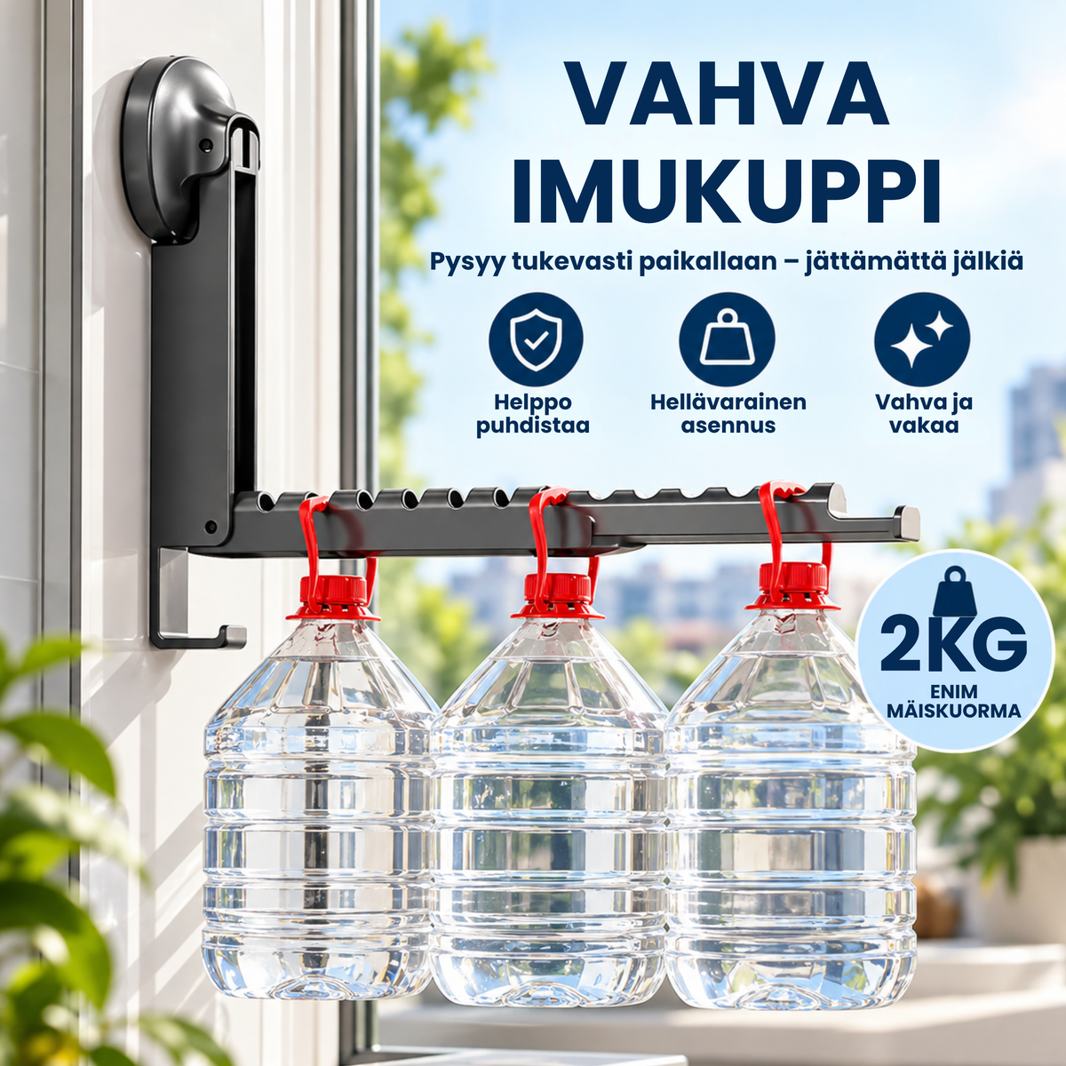 Taitio™ | Lisää kuivaustilaa vähemmällä lattiatilalla