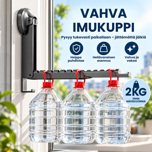 Taitio™ | Lisää kuivaustilaa vähemmällä lattiatilalla