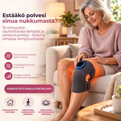 KneeComfort™ | Arjen helpotus jäykille ja väsyneille polville