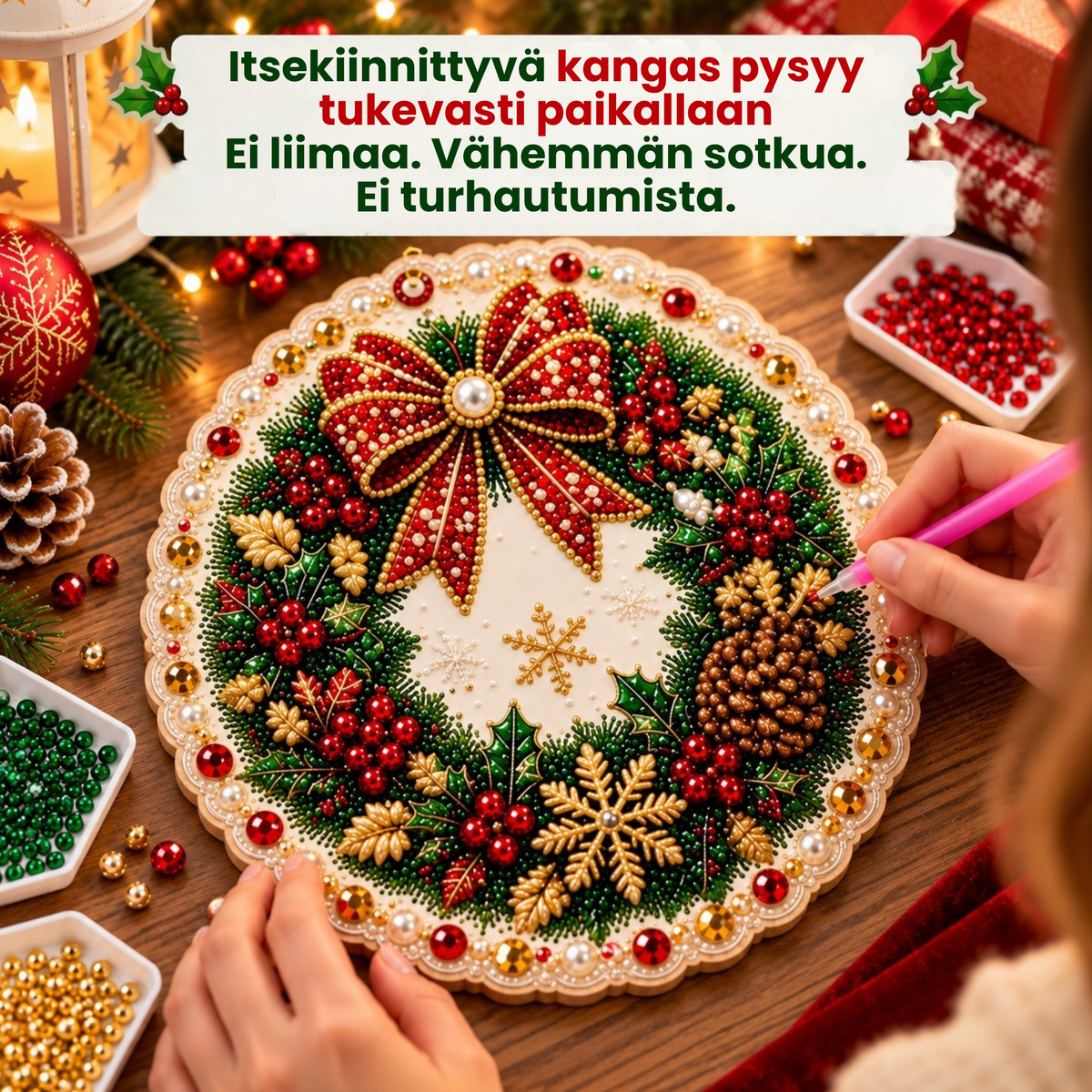 Joulukoristeet Timanteilla™ | Tee joulukuusestasi tänä vuonna oikeasti omannäköisesi