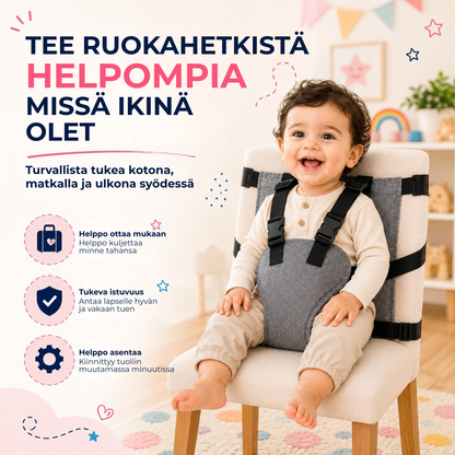 SeatGuard™ | Kannettavat turvavaljaat lastenistuimeen