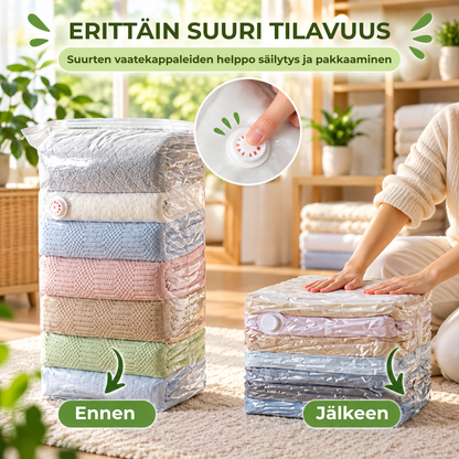 SpaceSaver™ | Fiksumpi tapa säilyttää sesonkivaatteet