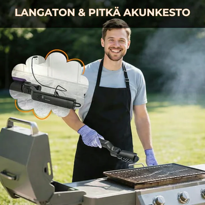 GrillForce™ | Langaton sähköinen grillinpuhdistaja