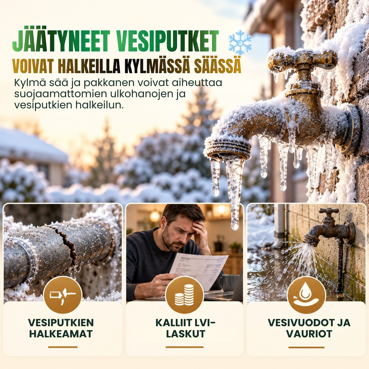 PakkasVahti | Suojaa ulkohana pakkaselta ja kylmältä