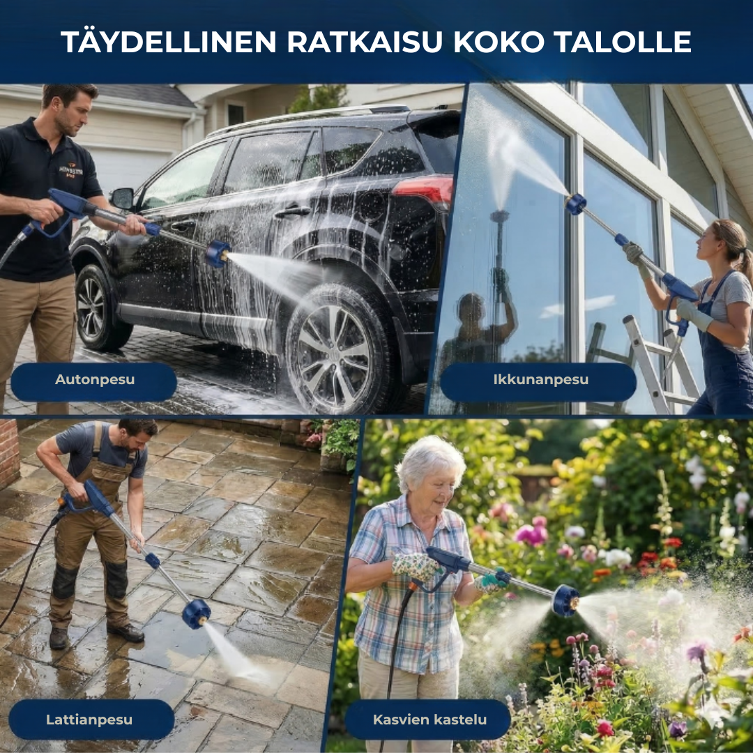 FjordJet Pro | Kun puutarhaletku ei enää riitä