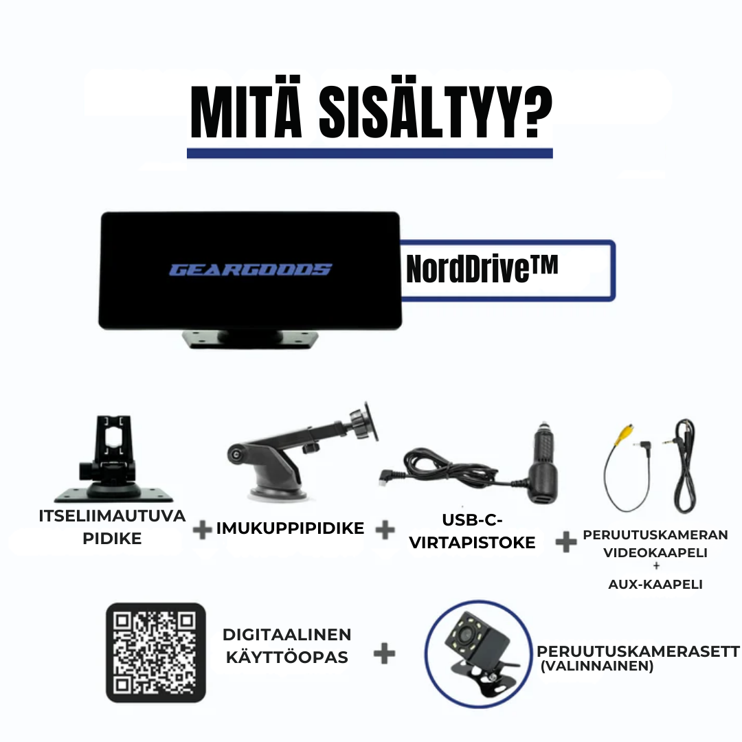NordDrive™ | Aja rauhallisemmin — ilman kaapeleita