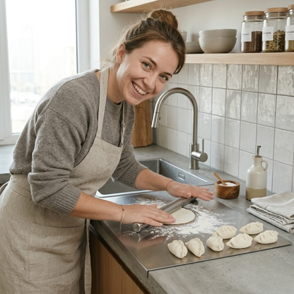 TeräsPrep™ | Ruostumattomasta teräksestä valmistettu leikkuulauta