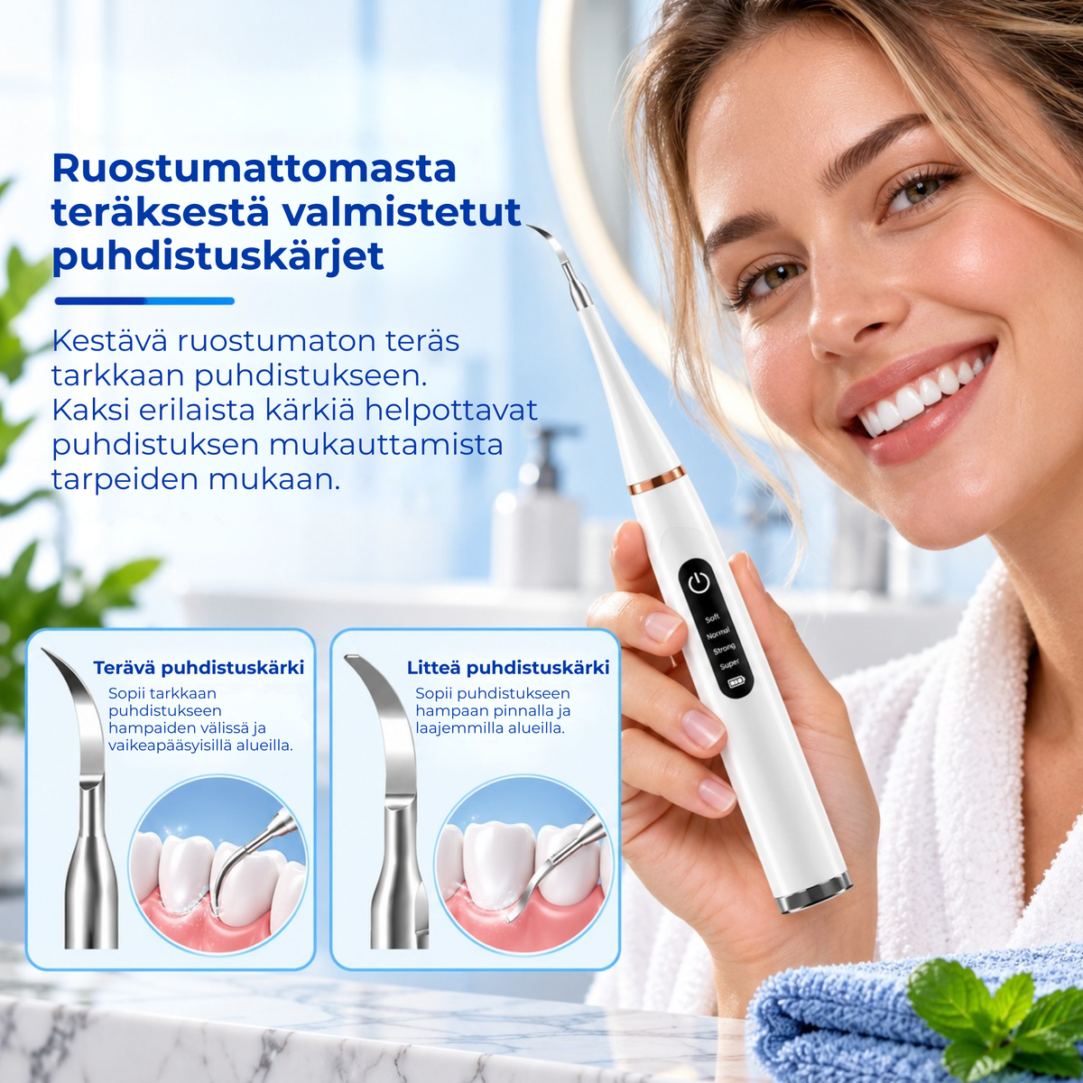 CleanTooth Tool™ | Puhdista tarkemmin ilman monimutkaista rutiinia