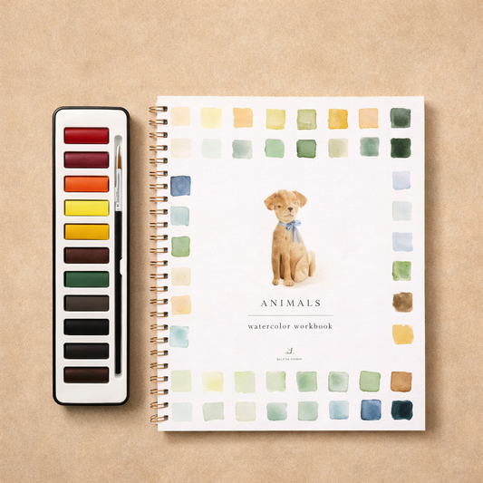 Akvarelli™ | Löydä akvarellimaalauksen rauha – askel askeleelta