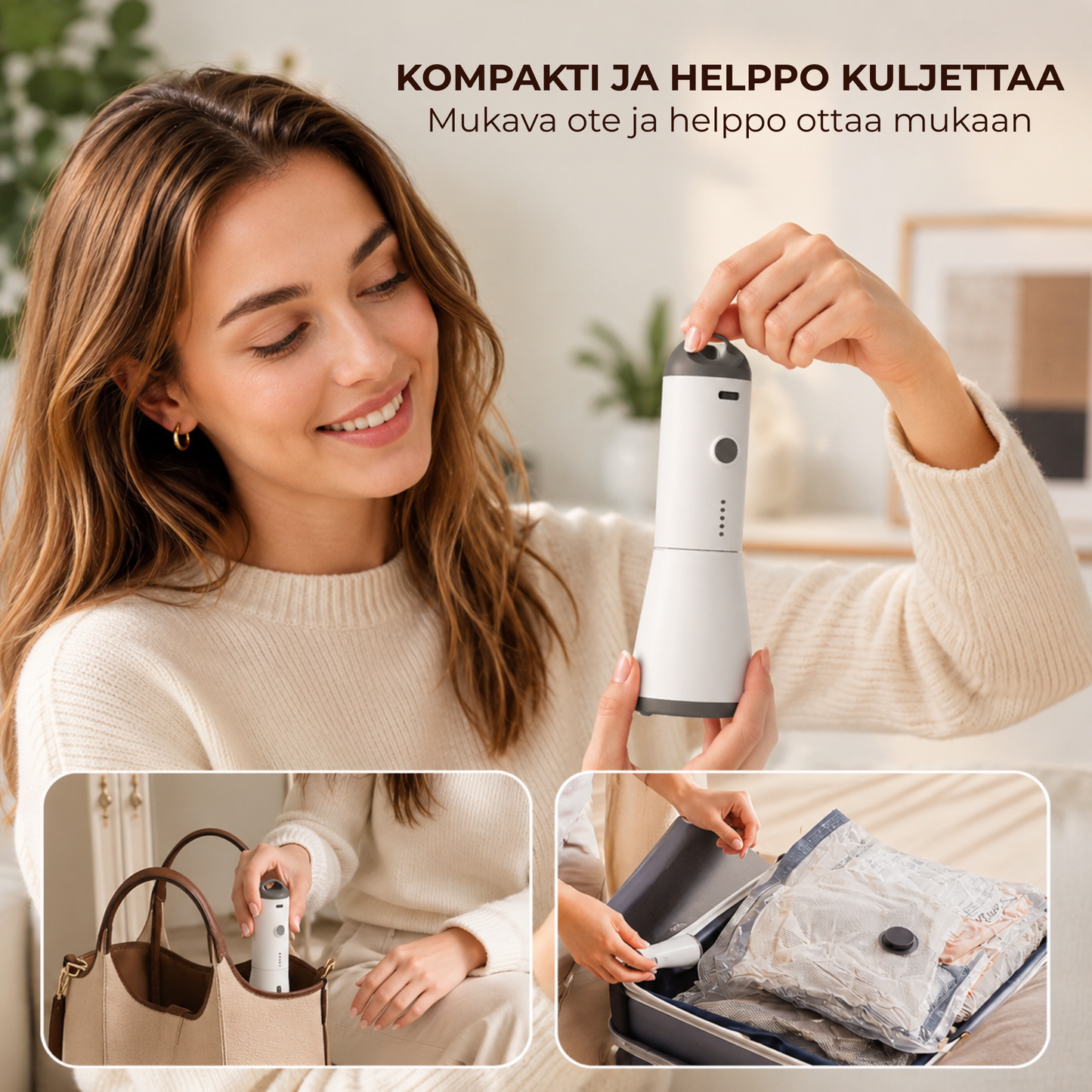 ReiseKompress™ | Matkakäyttöön tarkoitettu vakuumikompressiosarja