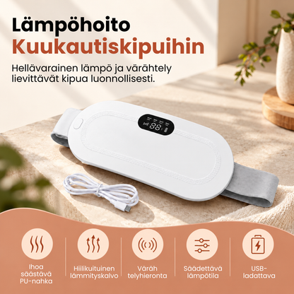 LämpöSyke | Helpotusta kuukautispaiviin lampoa juuri silloin kun tarvitset