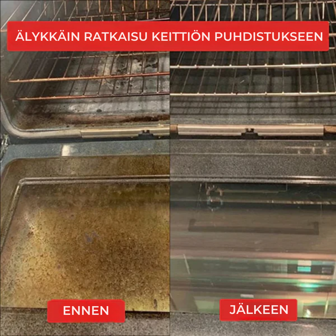 PowerSteam™ | Sano hyvästit pinttyneelle lialle ja rasvalle!
