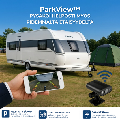ParkView™ | Stressitön ja turvallinen pysäköinti ilman arvailua.